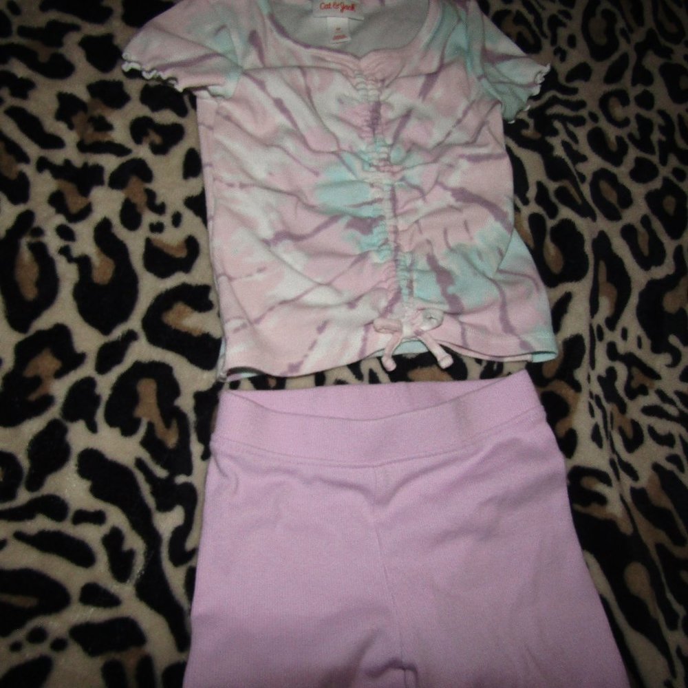 028  Cat & Jack Biker Shorts Outfit